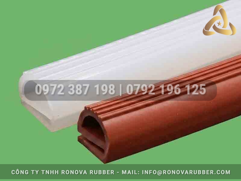 Ron silicon chữ E sợi dài chịu nhiệt 200-300C ở Kiên Giang tại Cao Su Ronova
